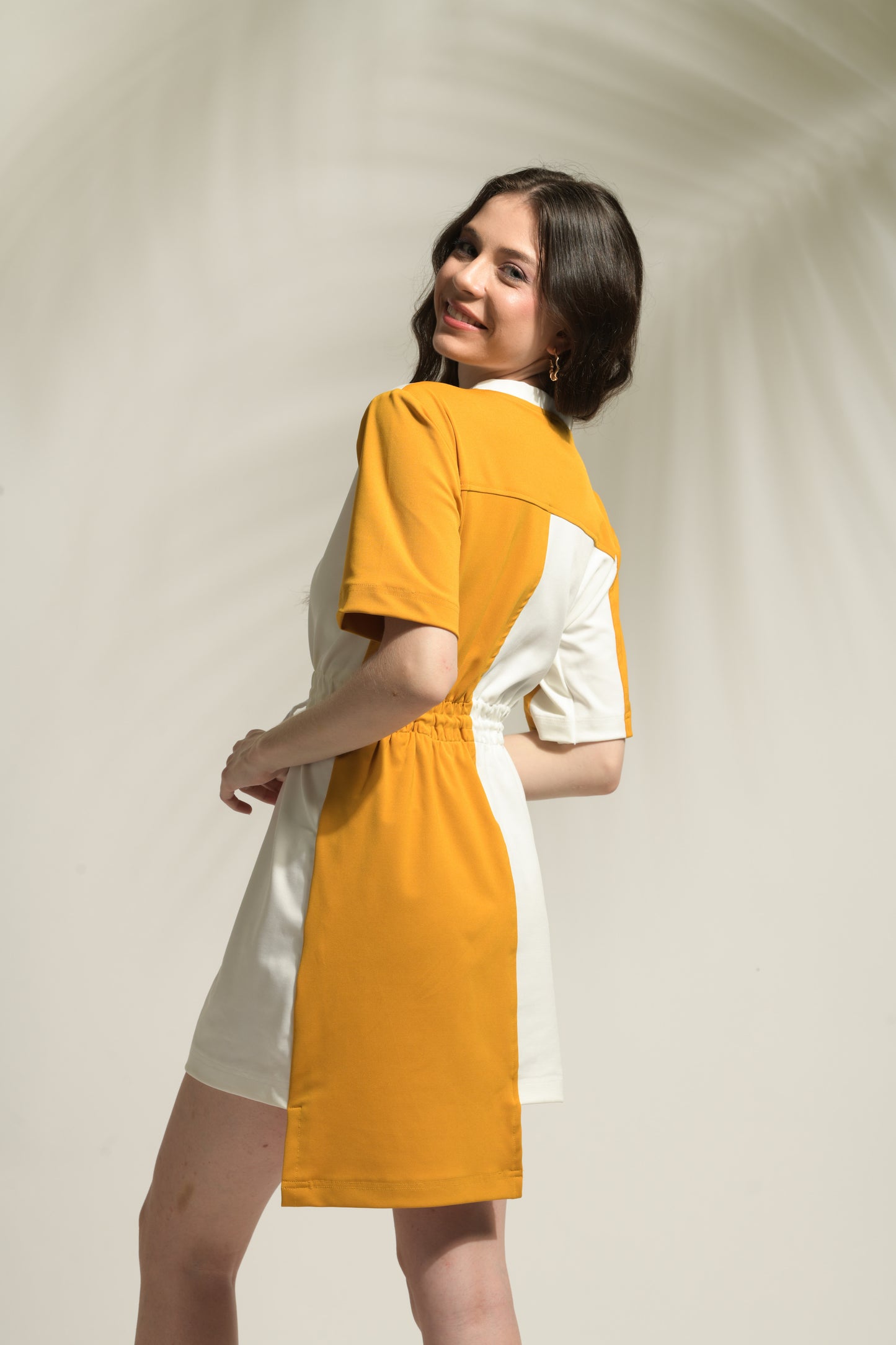 Ella Colour Block T-Shirt Dress