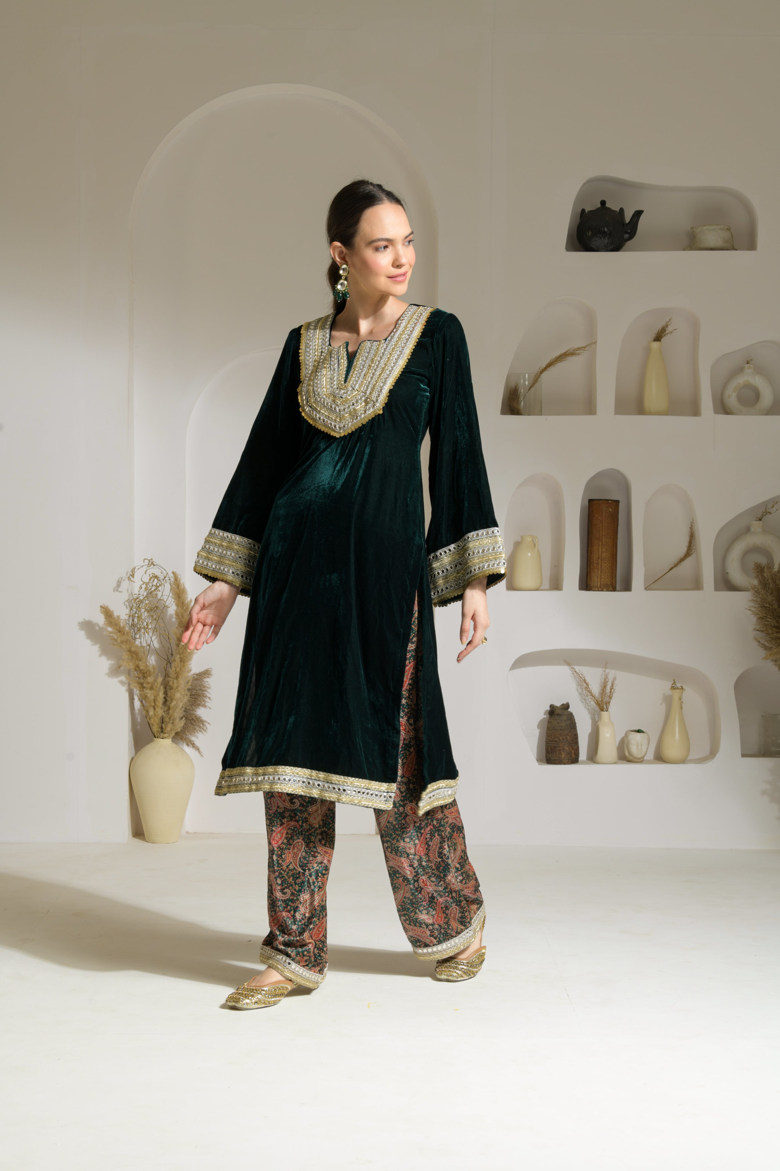 Wine Heavy Embroidered Work Traditional Palazzo/Pant Suit - Indian Heavy  Anarkali Lehenga Gowns Sharara Sarees Pakistani Dresses in  USA/UK/Canada/UAE - IndiaBoulevard