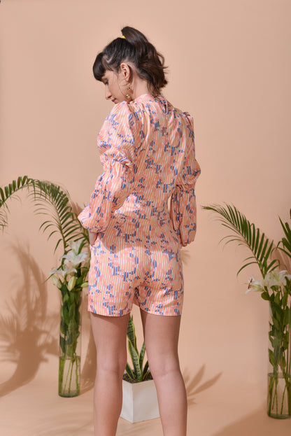 Alison in-house Print Straight Fit Playsuit